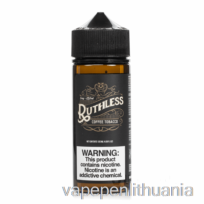 Kavos Tabakas - Negailestingi Garai - 120ml 6mg Vape Skystis